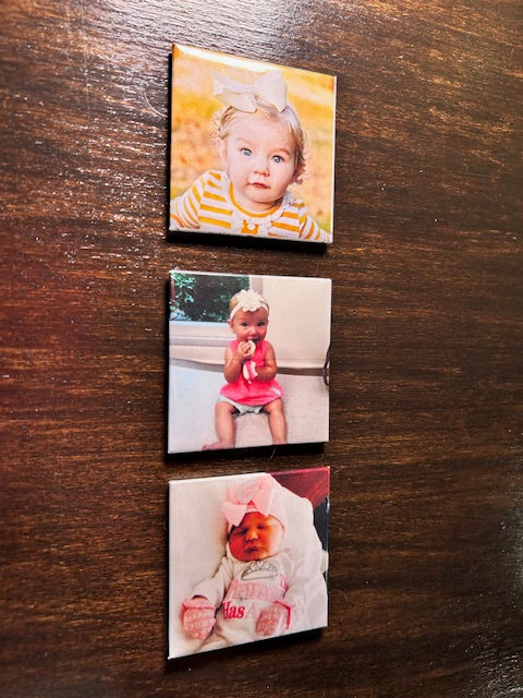 Create Your Own Photo Magnets – Set of 3 (2x2 Inch)                Click Here to Add Images